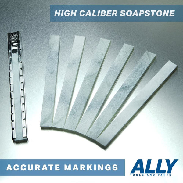 Flat Soapstoe Holder and Flat Soapstones for Welding on Sheet Metal