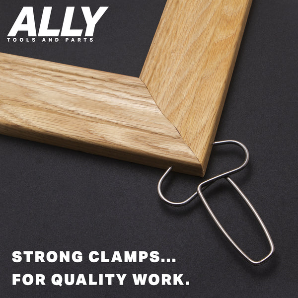 ALLY Tools Miter Clamps 12 piece with Carabiner Clip