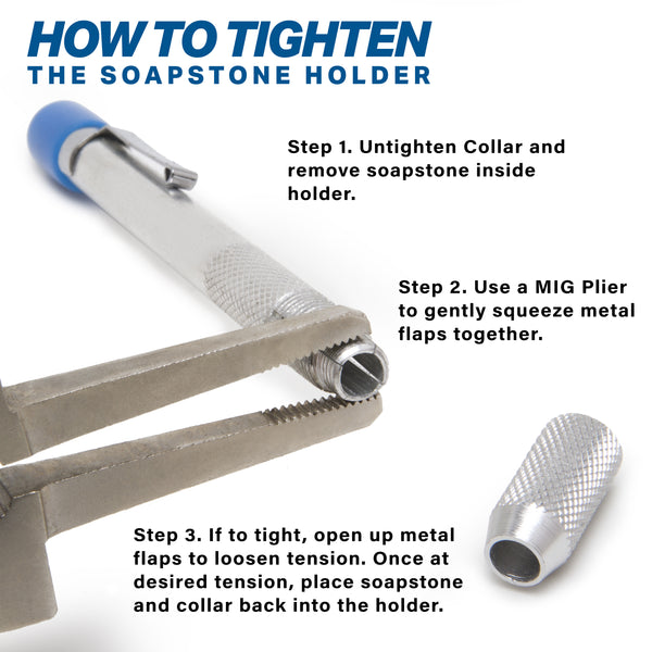 How to tighten Round Soapstone Holder