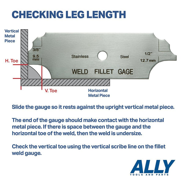 Fillet Weld Gauge Instructions 2