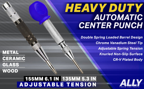 6 inch and 5 inch heavy duty automatic center punch 
